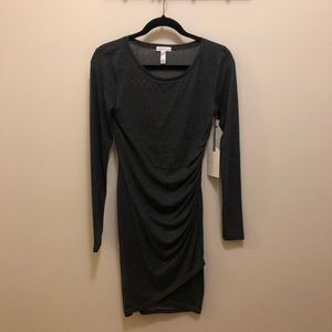 Leith Knit Ruched Dress